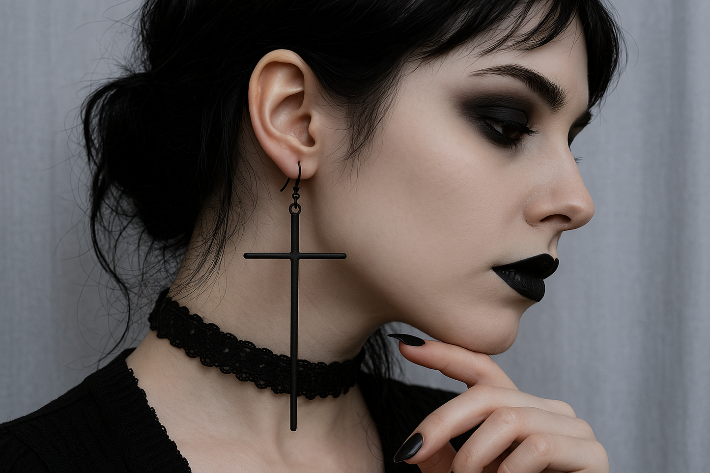 XL Cross earrings (3 colors)