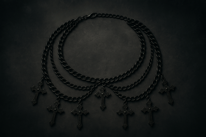 Belt Chain with Crosses (3 colors)